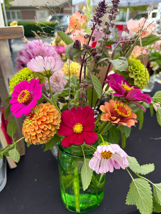 Late-Summer CSA Bouquet Subscription