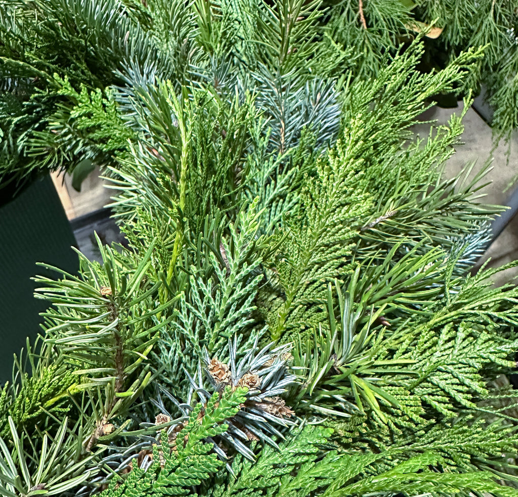 Just the Greens Wreath