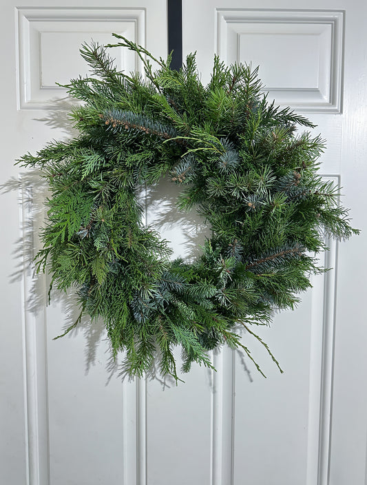Just the Greens Wreath
